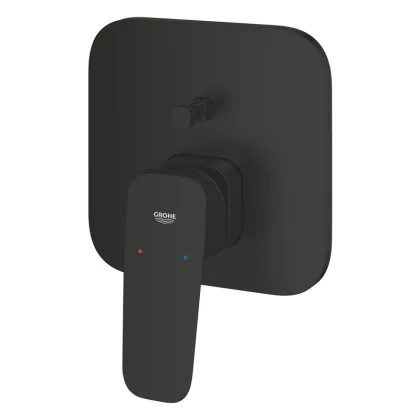 Змішувач одноважільний прихованого монтажу для ванни Grohe Cubeo з перемикачем на 2 положення (1017782430) — Photo 2