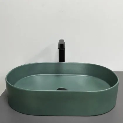 Умивальник (раковина) VBI VERONA 60 EMERALD MATT накладний — Photo 1
