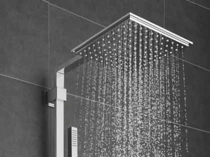 Душова система з термостатом для душа Grohe Euphoria Cube System (26087000) — Photo 9