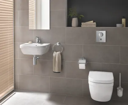 Сифон для раковини GROHE 28912000 без випуску (під донний клапан) без ревізії (Колір хром) 1 1/4'' (28912000) — Photo 7