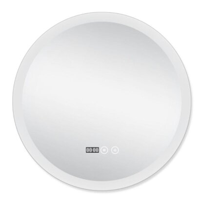 Дзеркало Qtap Mideya 600х600 (DC-F807) з LED-підсвічуванням та антизапотіванням QT2078F807W — Photo 2