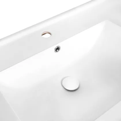 Раковина Qtap Albatross 5C 1000х480х210 White з донним клапаном QT01115100CW — Photo 4