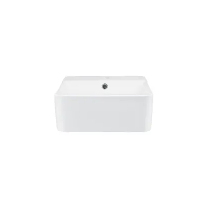 Раковина Qtap Nando B 400х420х155 White з донним клапаном QT12117040BW — Photo 2