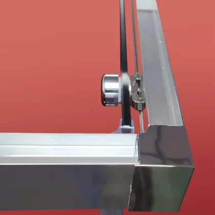 Бічна стінка до кабіни Koer SR SW05-90x200-TR-01 прозоре скло Easy Clean 6мм, хром (KR5407) — Photo 32