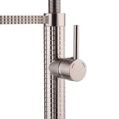 Змішувач для кухні Mixxus Premium Spark 017 SS COLOR (MI6971) — Photo 2