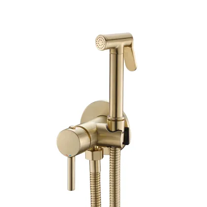 Набір гігієнічного душу VBI MILANO BRUSHED GOLD Набір гігієнічного душу VBI MILANO BRUSHED GOLD