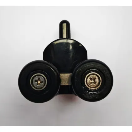 Ролики для душових кабін подвійні колеса MIXXUS PREMIUM ROLLERS SCP02-1 BLACK нижні (23mm для DIVERSE SC01,SC02,SD01) (MI7164) — Photo 1
