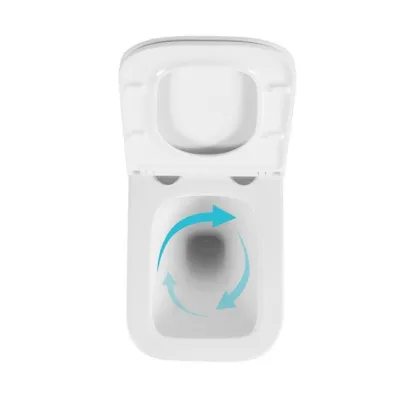Готове рішення Qtap для ванної кімнати: підвісний унітаз Gemini Ultra Quiet 485×340×350 + комплект інсталяції Nest 4 в 1 (лінійна клавіша White) — Photo 5
