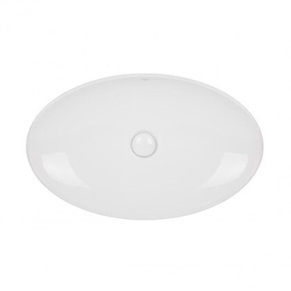 Раковина-чаша Qtap Dove 680х420х120 White з донним клапаном QT0611K160W