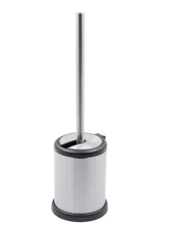 Йоржик для унітазу підлоговий Mixxus Topper-TB0201 White колір білий (MI7094) — Photo 3