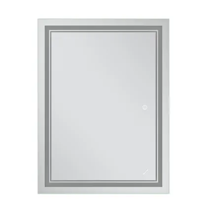 Дзеркало Mixxus Premium QUADRO MR20-90x70-Reverse з Led Touch, Anti-fog, димером, регулятором яскравості (MP6621) — Photo 2