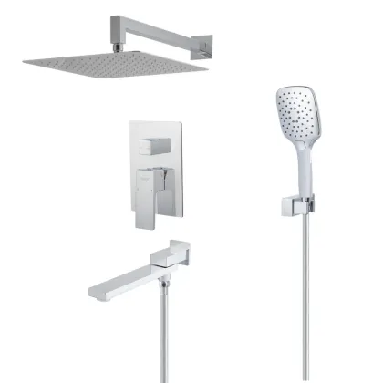Душова система вбудована KOER KB-66039-01, 3 функції (Колір хром) (KR5997)