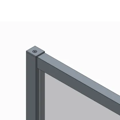 Душова кабіна без піддону Koer SR SC10-90x90x195-TR-12 прозоре скло Easy Clean 6мм, матове золото (KR5943) — Photo 16
