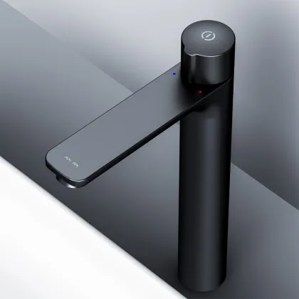 Змішувач для умивальника TouchReel, високий, чорний AM.PM F85A92522 X-Joy — Photo 3