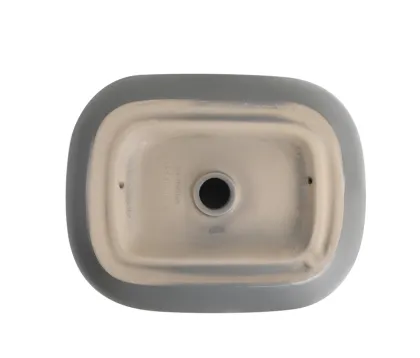 Раковина накладна Mixxus Premium DIVERSE-0115 GRAY 490x395x135mm (MP6650) — Photo 4