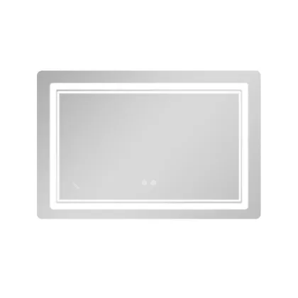 Дзеркало Qtap Cardinal (CA2) 800х600 з LED-підсвічуванням Touch, з антизапотіванням, з димером, рег. темп. кольору Reverse — Photo 3