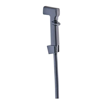 Набір для гігієнічного душу Mixxus Bidet SET-002 Black (шланг 1,2м) (LE2776) — Photo 2