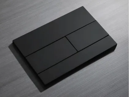 Панель змиву Koer KT-0603-05 240x160x10mm пластикова, кнопка лінійна — Photo 1