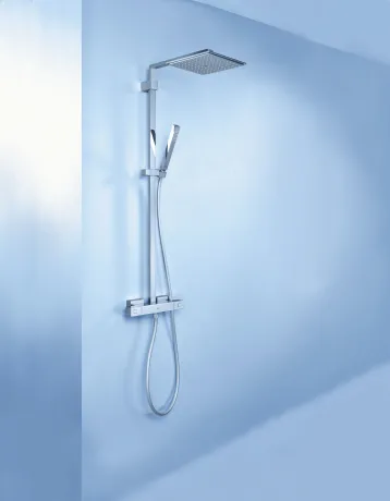 Душова система з термостатом для душа Grohe Euphoria Cube System (26087000) — Photo 5