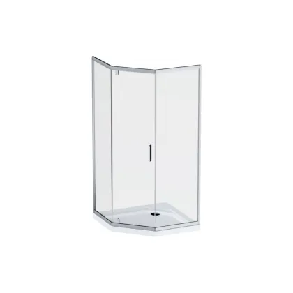 Душеве огородження 5-corner Pivot 90x90 см, без піддону AM.PM W90UG-405-090MT Gem