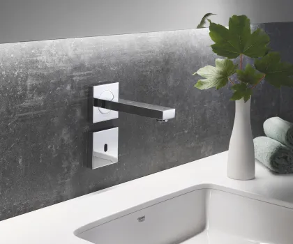 Раковина 50 вбудованого монтажу під стільницю Grohe Cube Ceramic 492х370 мм (3948000H) — Photo 6
