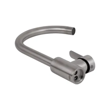 Змішувач для кухні U-образний Brinex Pure 015F U-образний Nickel BRIPUR015FNKL — Photo 3
