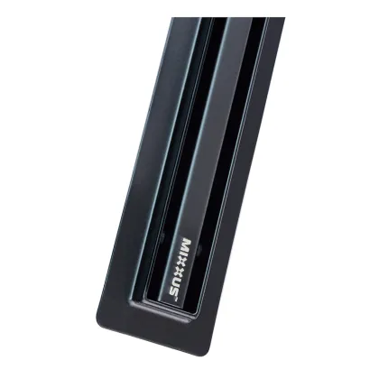 Душовий трап з нерж. сталі SUS304 Mixxus Drain-05-50-Slim Black (30x500мм) (Чорний) (MI6168) — Photo 1