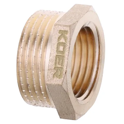 Футорка 1/2 "х3 / 4" Koer KF.F0608.WN без нікелю (KR2985) — Photo 1
