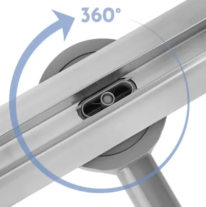 Трап для душу REA NEOX 70 SLIM PRO сталь — Photo 2