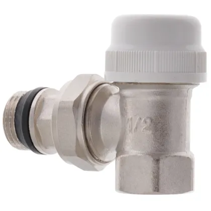 Кран термостатичний кутовий 1/2" Koer KR.921-GI (KR2682) — Photo 2