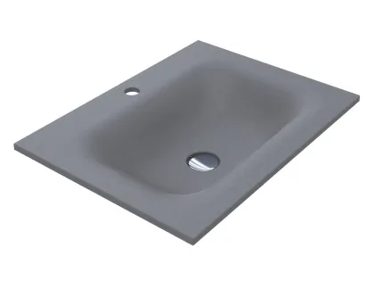 Умивальник JESSEL 600 MIRASTONE GRAY Miraggio