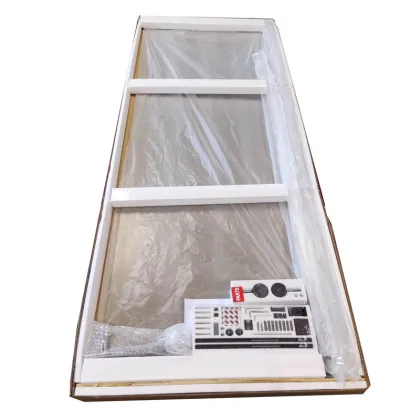 Двері в нішу Koer SR SD01-140x200-TR-01 прозоре скло Easy Clean 8мм, хром (KR5380) — Photo 6