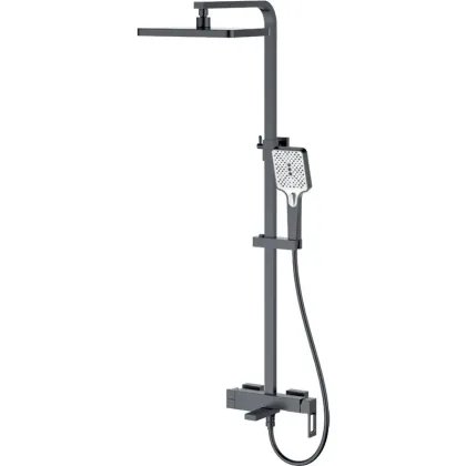 Haiba KANT 009-J GRAPHITE Душова колона зі змішувачем (Колір графіт) (HB9665)