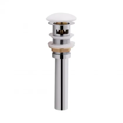 Раковина Qtap Stork 420x420x170 White з донним клапаном QT15116037W — Photo 5