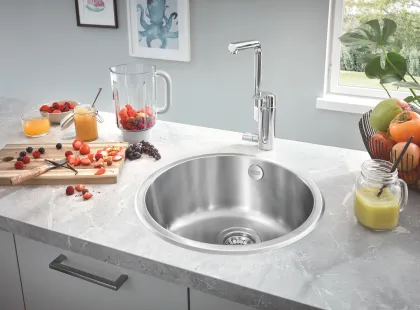 Мийка для кухні із нержавіючої сталі Grohe K200 (31720SD0) — Photo 3