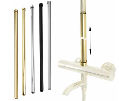Подовжувач для душового гарнітуру REA BRUSHED GOLD 60 см золотий матовий — Photo 2