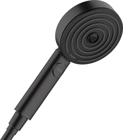 PULSIFY ручний душ 105 3jet (3 типи струї PowderRain, IntenseRain, MonoRain) EcoSmart, чорний матовий