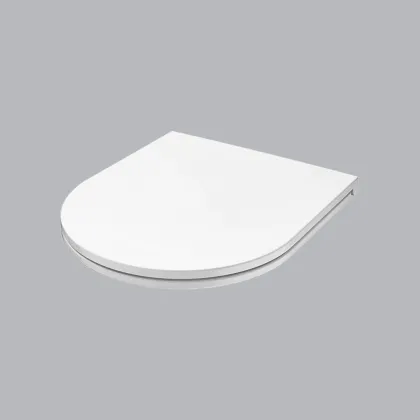 Сидіння для унітазу з мікроліфтом, швидкознімне slim AM.PM C707857WH Spirit 2.0 — Photo 1