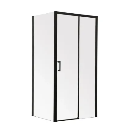 Душова кабіна без піддону Mixxus Premium DIVERSE SC03-120x80x195-TR Black прозоре скло 6мм (MI6868)