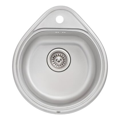 Кухонне миття Qtap 4450 0,8 мм Satin (QT4450SAT08)