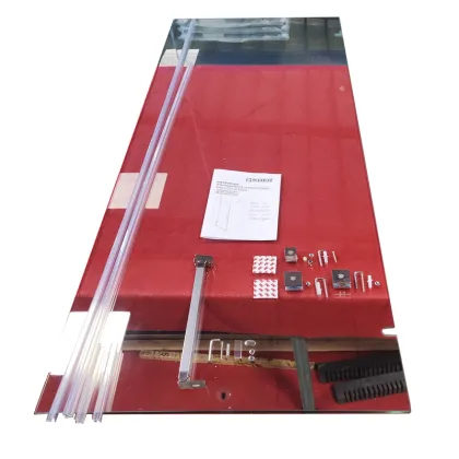 Бічна стінка до кабіни Koer SR SW04-80x200-TR-01 прозоре скло Easy Clean 10мм, хром (KR5389) — Photo 29