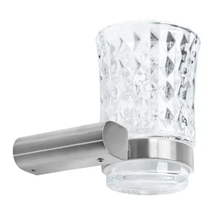 Склянка для зубних щіток REA 322224 NICKEL BRUSHED * — Photo 1
