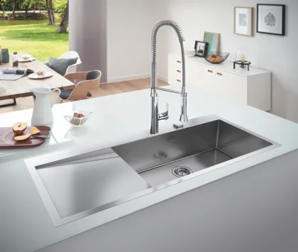 Мийка для кухні із нержавіючої сталі Grohe K1000 (31582SD1) — Photo 1