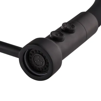 Змішувач для кухні Mixxus Premium Summer 017 BLACK REFL.BLACK (MI6961) — Photo 4