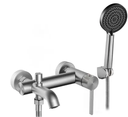 Змішувач для ванни REA FOSTER NICKEL BRUSHED з виливом