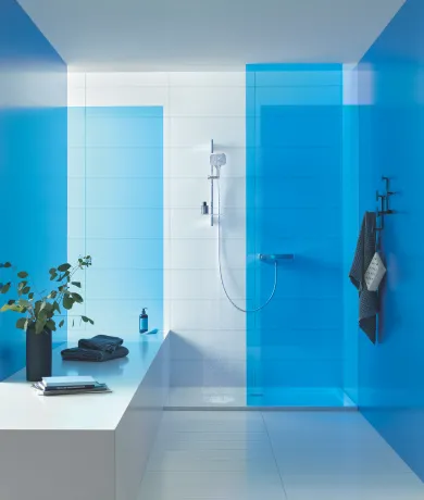 Душовий гарнітур зі штангою, 3 режими струменю Grohe Rainshower SmartActive (26583000) — Photo 6