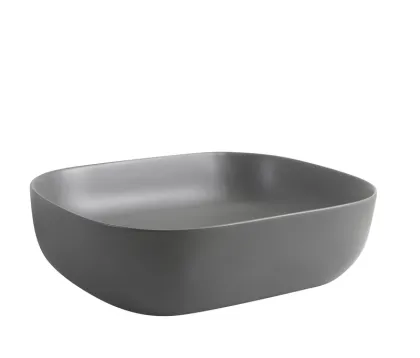 Раковина накладна Mixxus Premium DIVERSE-0115 GRAY 490x395x135mm (MP6650) — Photo 5