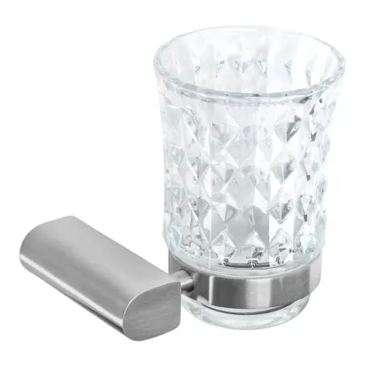 Склянка для зубних щіток REA 322224 NICKEL BRUSHED * — Photo 3