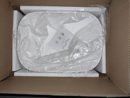 Раковина накладна Mixxus Premium DIVERSE-0112 MARBLE 455х325х135mm (MP6543) — Photo 6