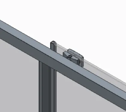 Душова кабіна без піддону Koer SR SC10-90x90x195-TR-12 прозоре скло Easy Clean 6мм, матове золото (KR5943) — Photo 15